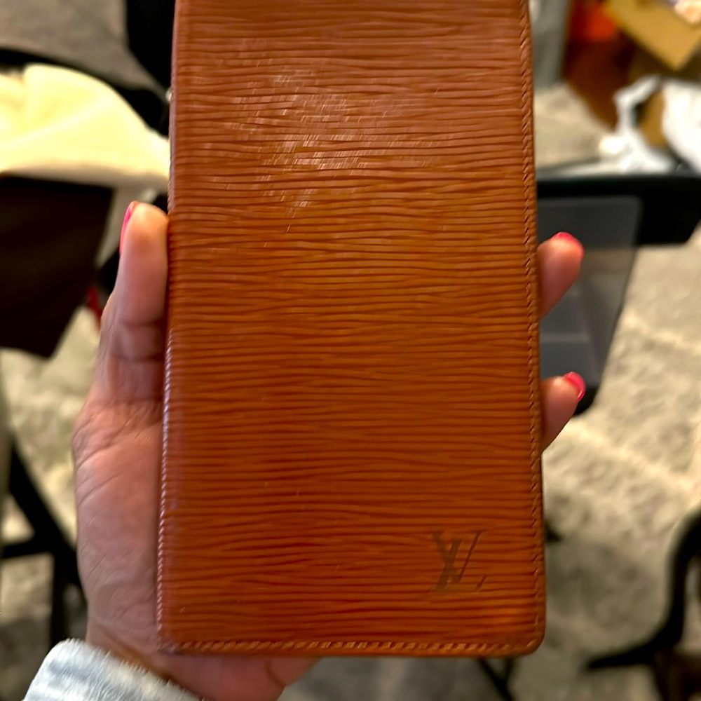 Louis Vuitton Tan Textured Wallet